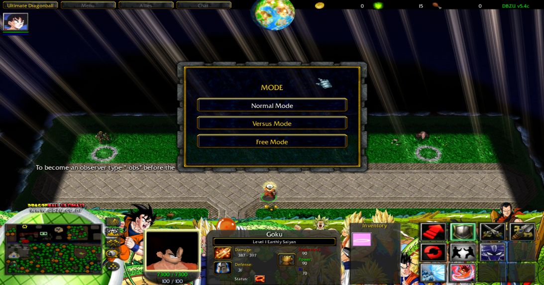Game Modes.