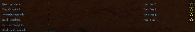 game progress error