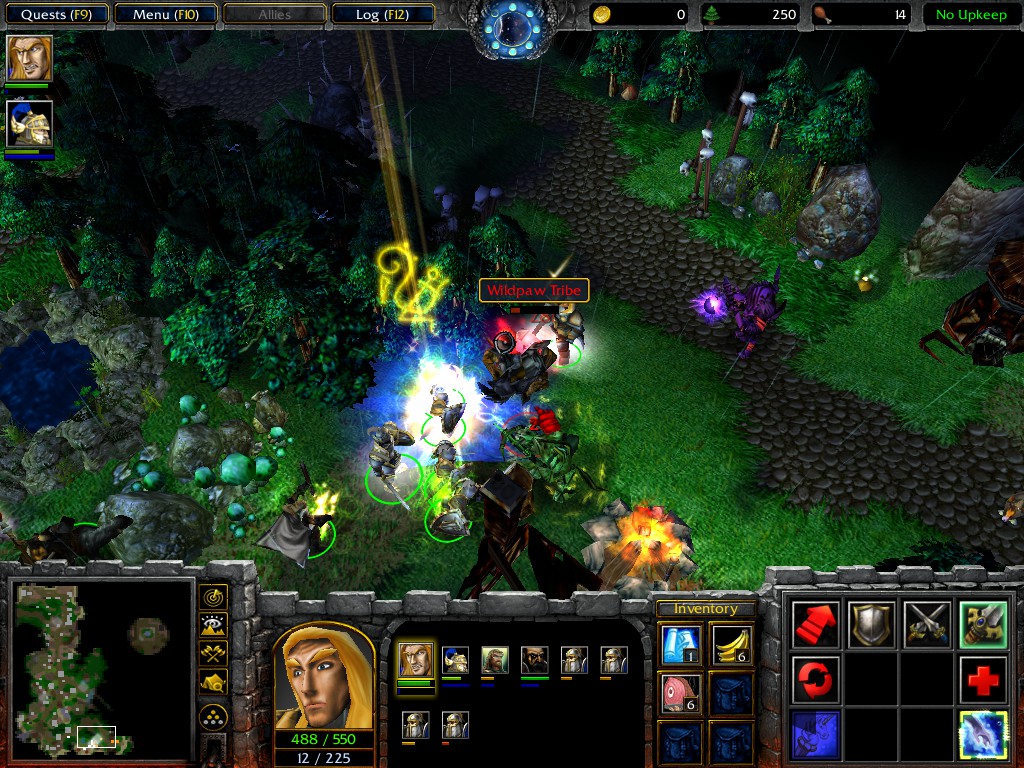 Game Test Experiment 01 - Reign of Chaos