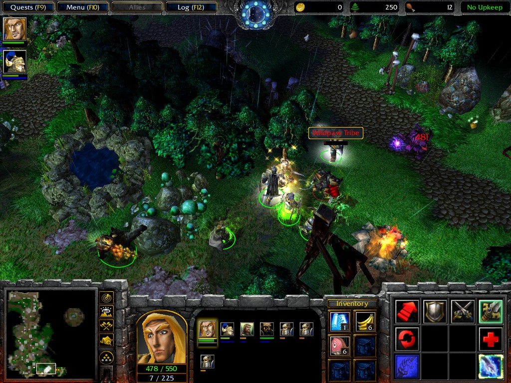Game Test Experiment 02 - Reign of Chaos
