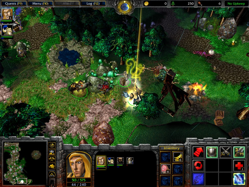Game Test Experiment 04 - Reign of Chaos