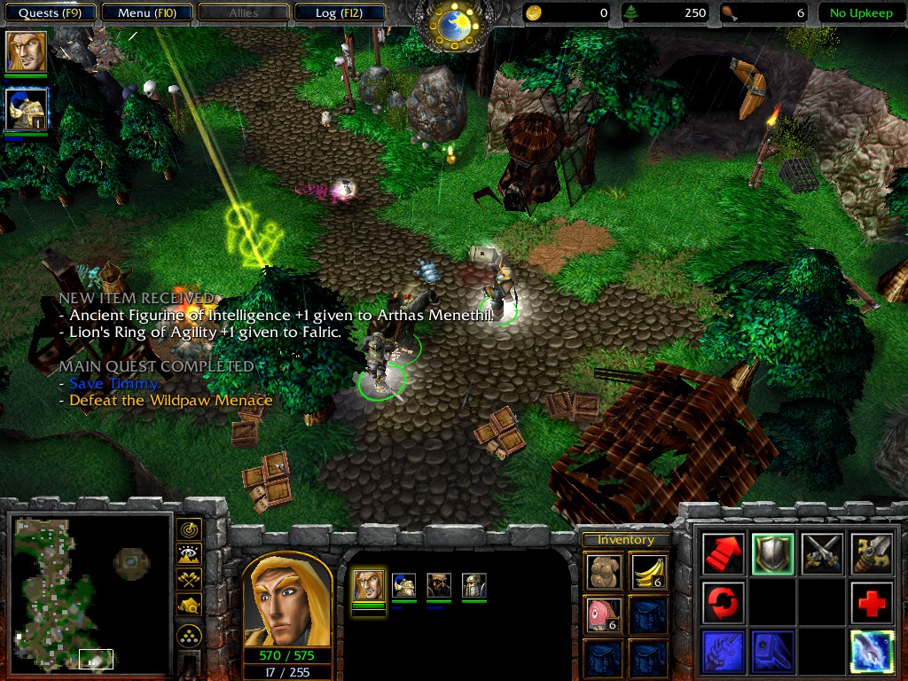 Game Test Experiment 07 - Reign of Chaos