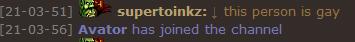 Gay

D: