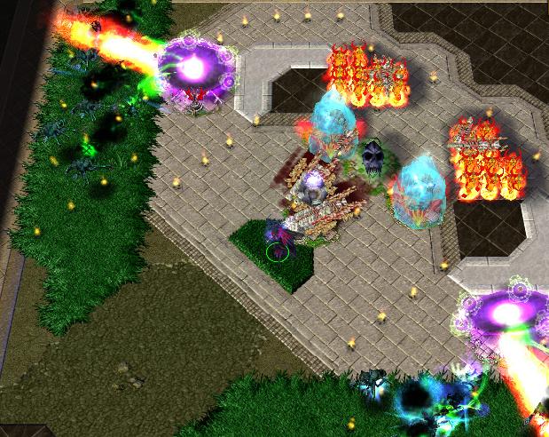 -General TD Mode-
Fire Elemental and Dark Portal are attacking the mob