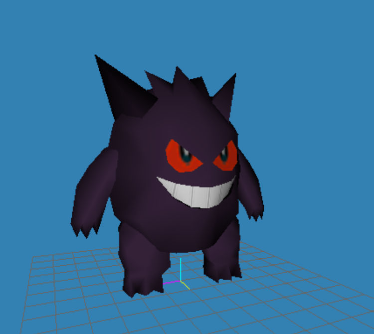 Gengar Textured