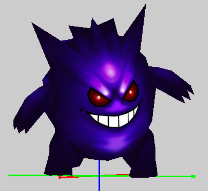 Gengar with new texture