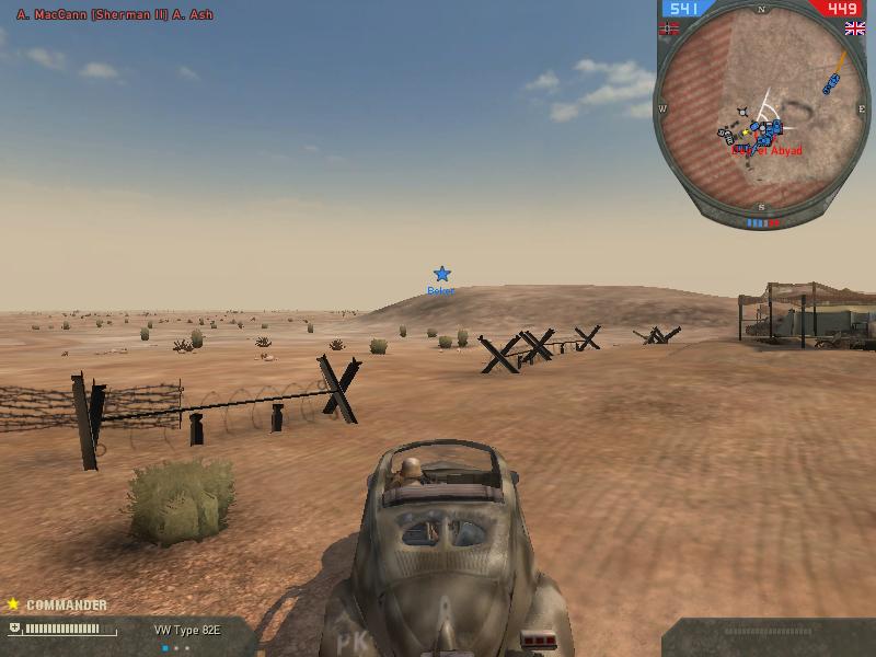 German Afrika Korps VW 82. For some reason, I remembered Herbie lol.

~Took from Forgotten Hope 2, a WW2 mod for Battlefield 2.