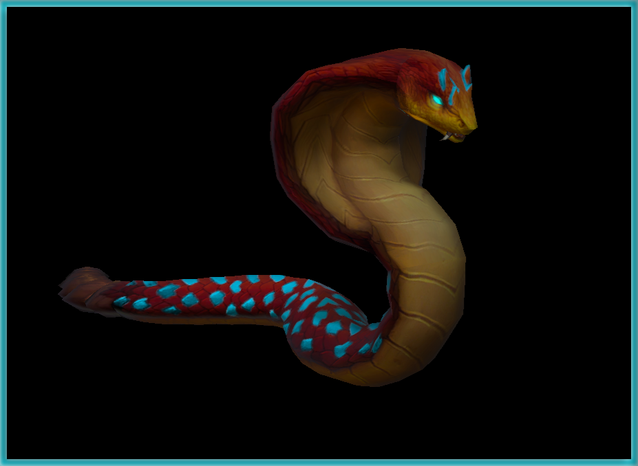Giant Crimson Snake for the Darkspear Trolls