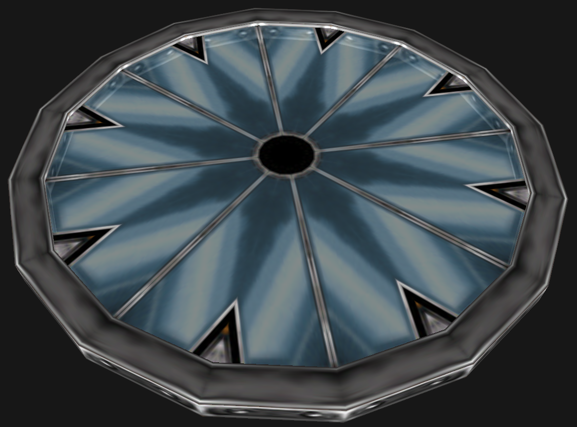 Glass Platform Round