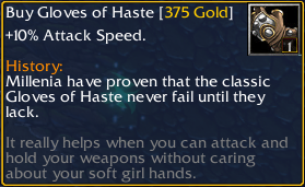 Gloves of Haste