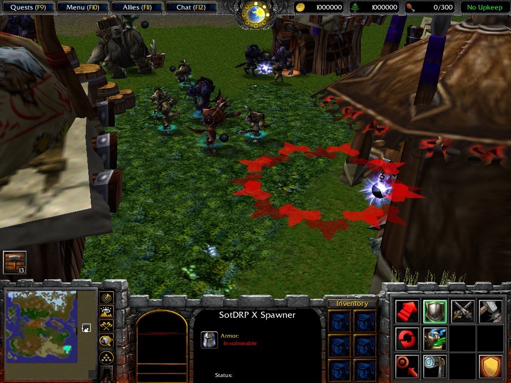 Gnolls, training for the war against the humans.
