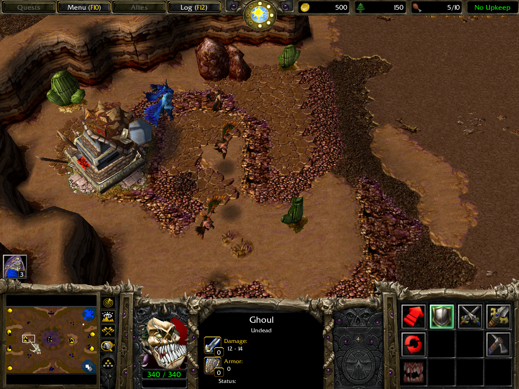 Goblin Labatory guarded by harpies