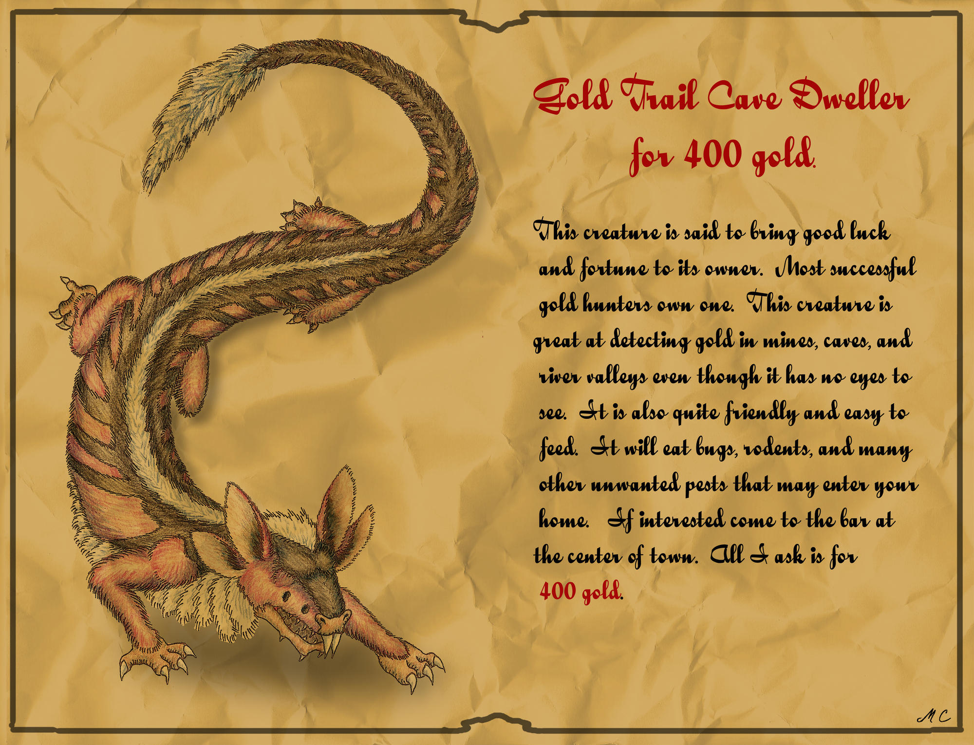 Gold Trail Cave Dweller Flyer