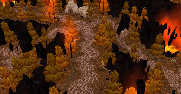 Goldpine Forest WIP