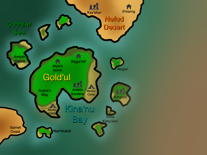 Gold'ul Map