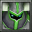 Golem made to look badass. Emerald version.