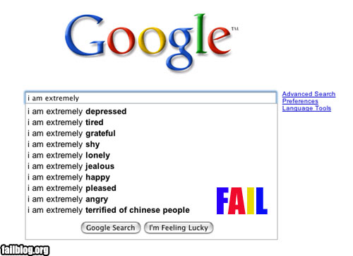Google, are people that terrified?
