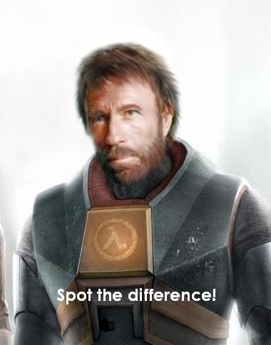 Gordon Freeman in real life!