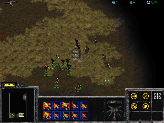Gothic RTS Monsters Bloodfly (StarCraft I Mod)