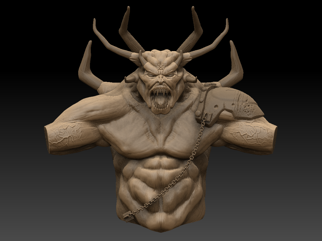 Greater Daemon bust