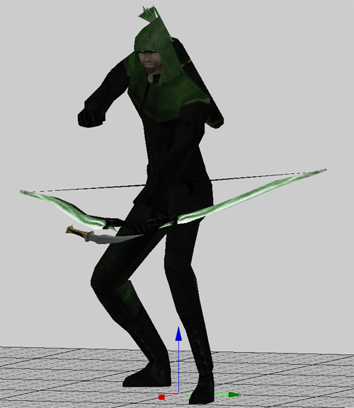 Green Arrow requested by my mate Andrew, animations are based on the Skills of his Project.
Used for him a Base Mesh I made out of NeilCatorce models