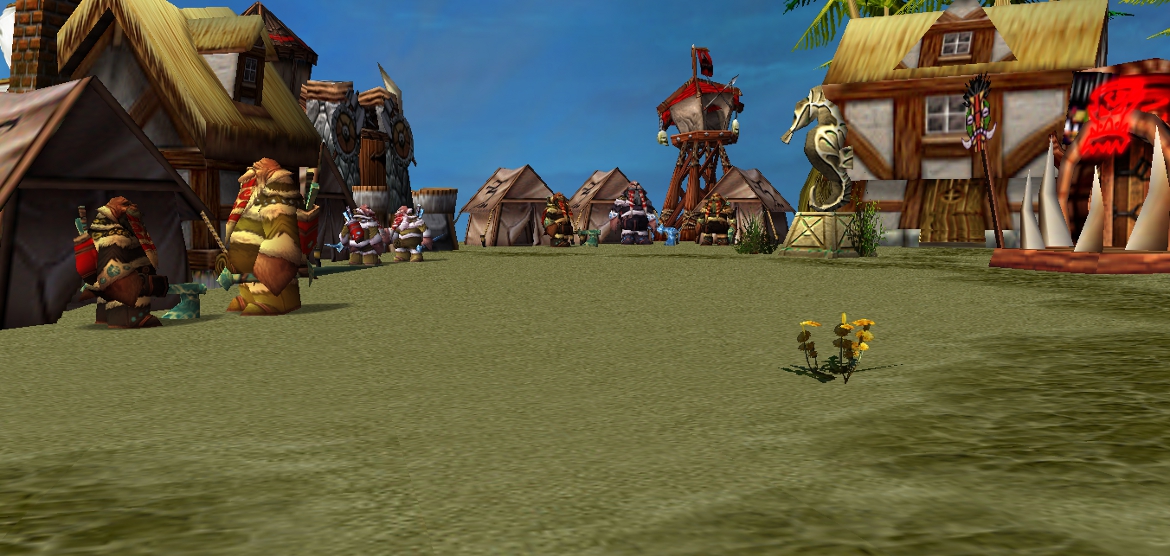 Greetings from the Daily Peon! This is Peon Derakos, reporting from the Redscar Isles.

It seems as though the tuskarr tribe that the Redscars met i