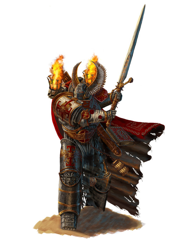 grey knights brother captain by StTheo