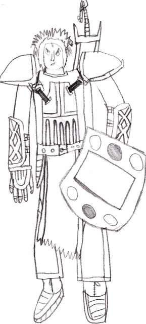 Greymare from the Legacy of the Damned Roleplay.(Uncolored)