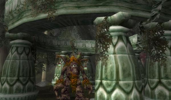 Grove of the Ancients, Darkshore, where Onu a treant or ancient of lore resides.