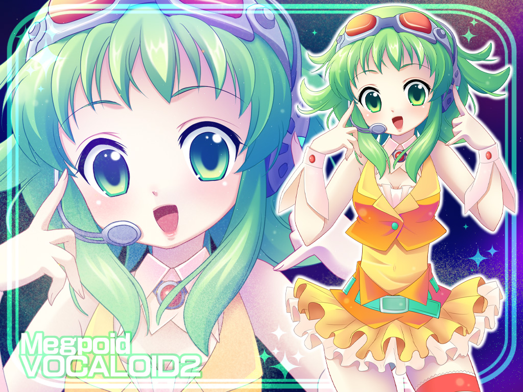 Gumi Megpoid from Vocaloid (Vocaloid isn't an anime.. it's something like "music band" or so.. xDDD)