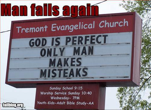 Hahaha, so does'ith man fail'ith again.