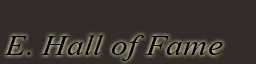 Hall of Fame