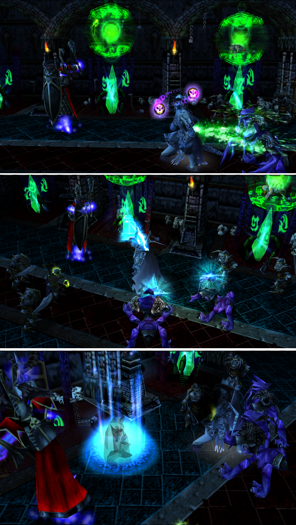 "Halls of Torment"

Deep beneath Karabor Spire, those who dared to oppose Chaos rule were taken captive. Here once great and respected people of tri