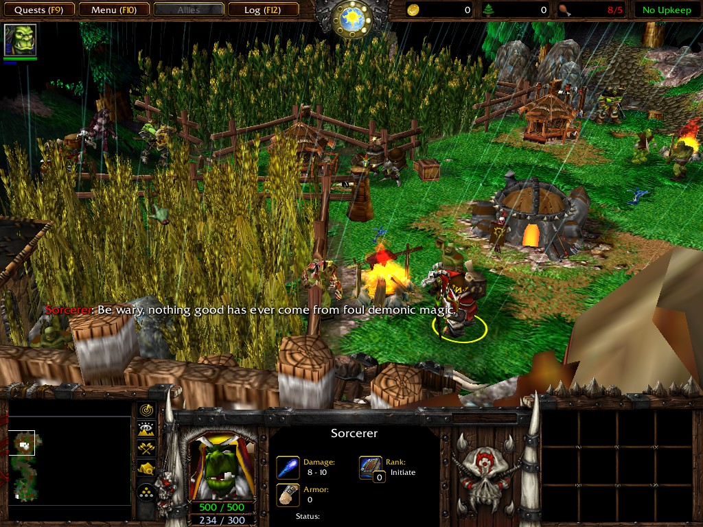 Hammerfall, Burning Blade Encampment