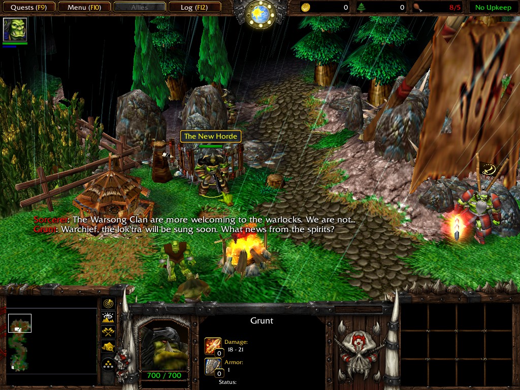 Hammerfall, Burning Blade Encampment