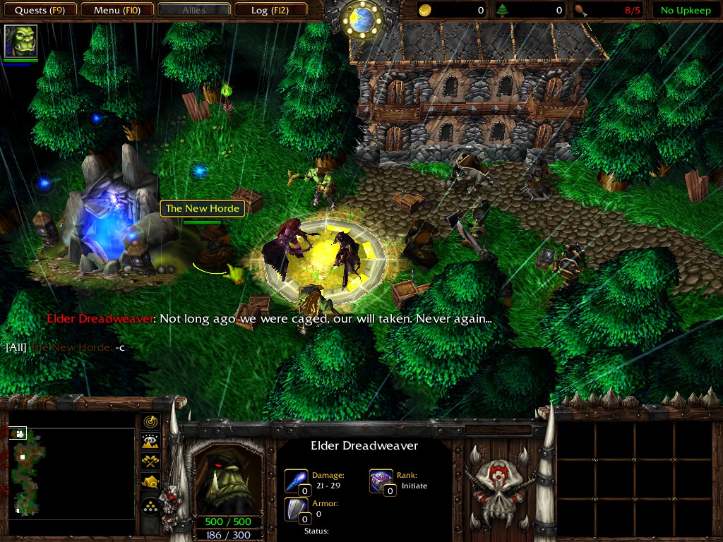 Hammerfall, Burning Blade Encampment