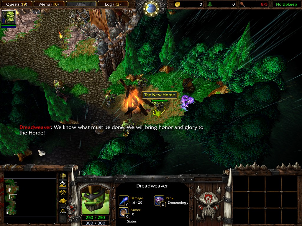 Hammerfall, Burning Blade Encampment