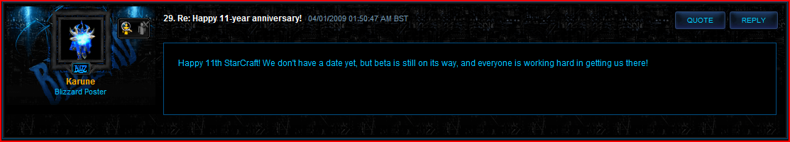 Happy 11th StarCraft!