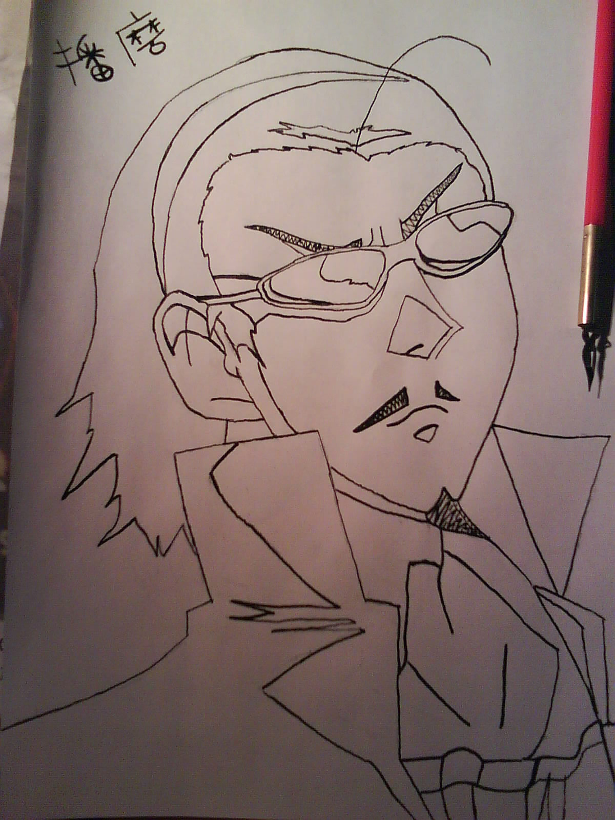 Harima from School Rumble

I think it turned out pretty nice for my first actual non digital drawing. (with ink yay :3)