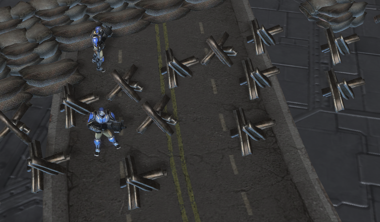 HedgeHogTankTraps