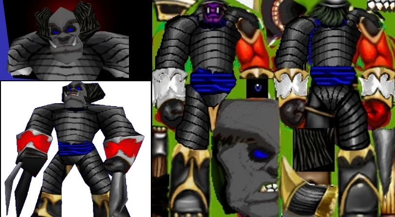 Hehe some robot dude from the orc ranger, didnt want to spend to much time on him as you see on the poor shading, details and face.