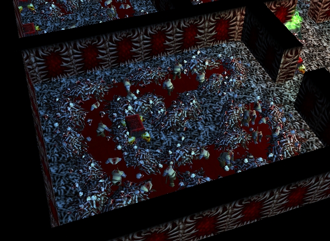 Hell

Another shot with my hellish walls, this time with a little more blood.