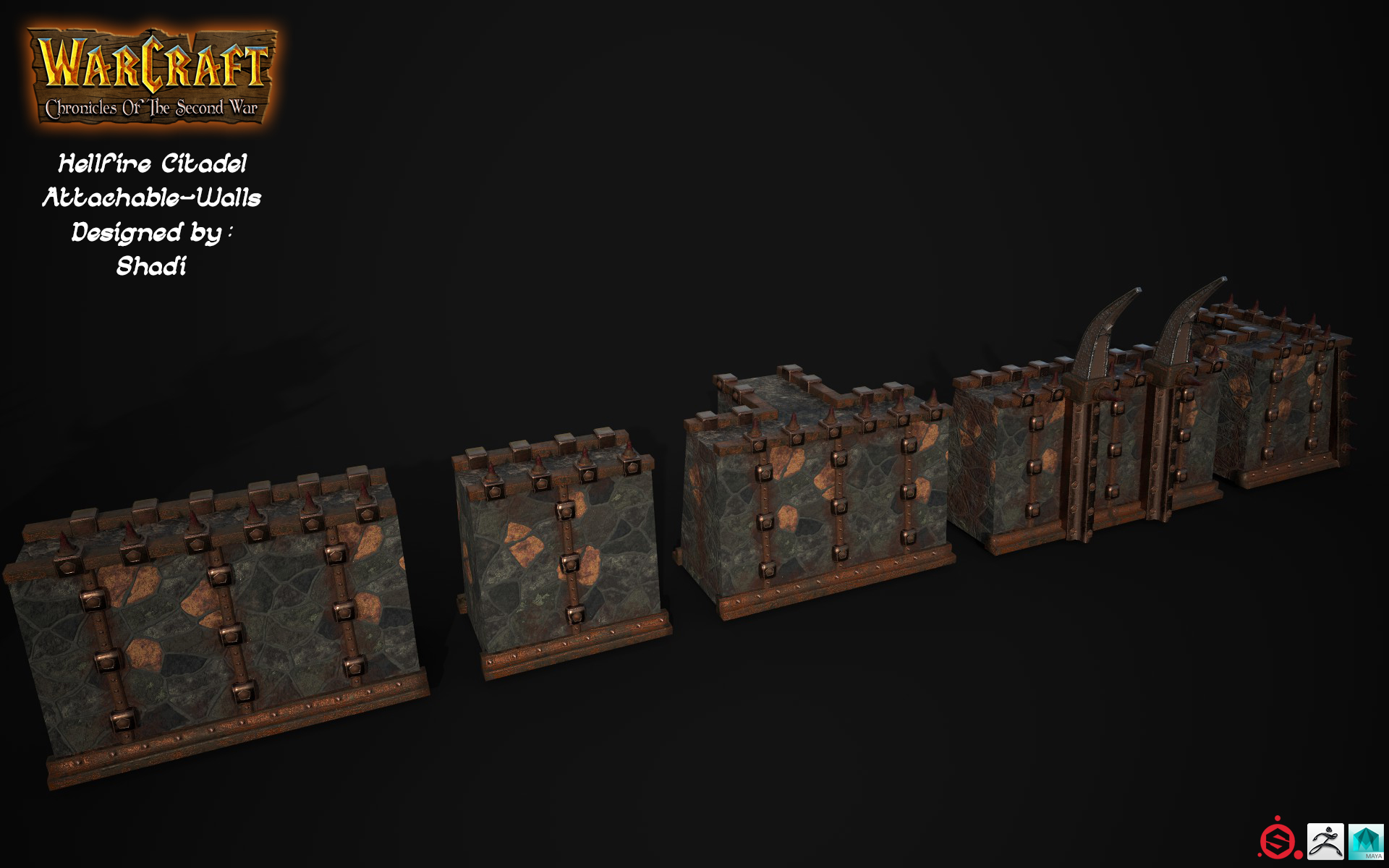 Hellfire Citadel - Attachable Walls
