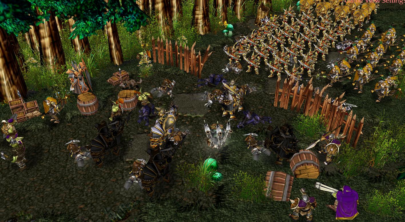 Here we can see the arrival of the other troops, sent by StormWarriors2 to aid us. The infantry and more rangers, along with another captain. They hav