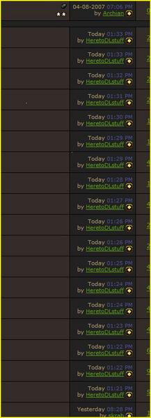 HeretoDLstuff teh spammar