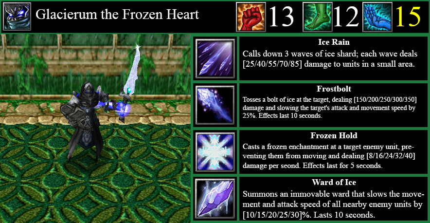 Hero Card - Frozen Heart
