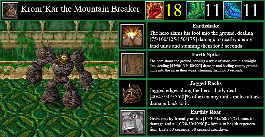Hero Card - Mountain Breaker