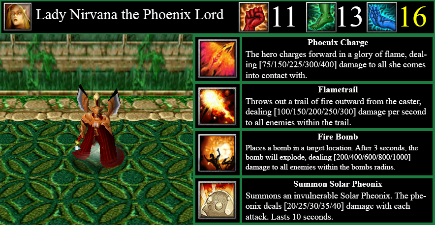 Hero Card - Phoenix Lord