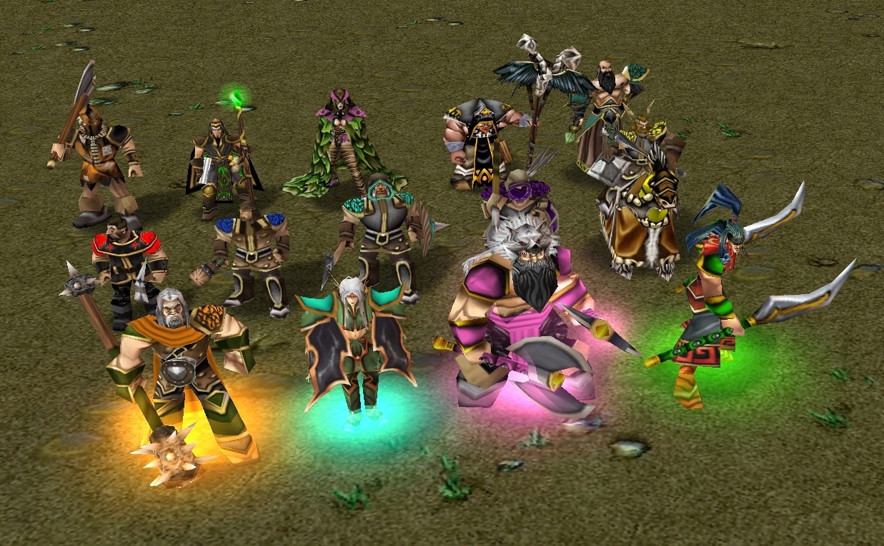 Hero_and_Units_Bandits_clans_for_my_project
