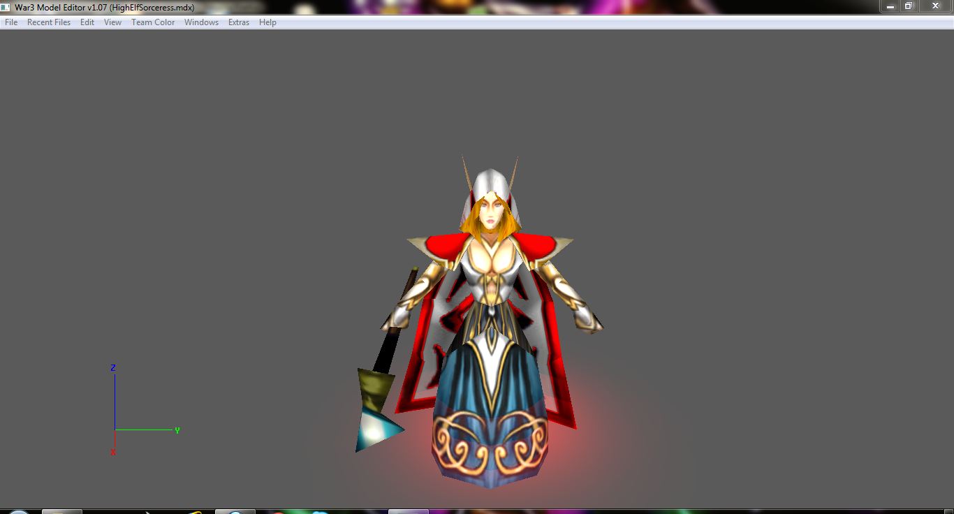 HighElfSorceress, made by BloodElf300, only fixed by me